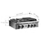Forno SPEZIA ALTA QUALITA 30In. PRO-STYLE GAS RANGETOP FCTGS5751-30 - alternate 3